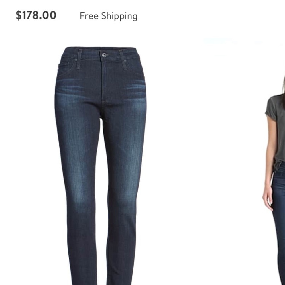 AG The Farrah high rise skinny jeans size 27